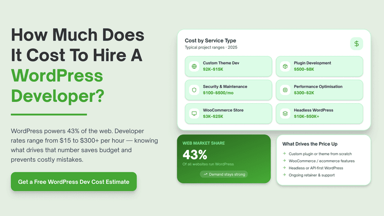 How Much Does It Cost to Hire a WordPress Developer? 