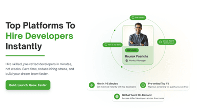 Top Platforms to Hire Developers Instantly