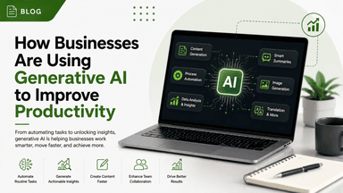 How Businesses Are Using Generative AI to Improve Productivity ?