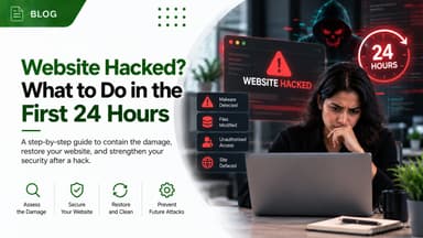 Website Hacked? What to Do in the First 24 Hours