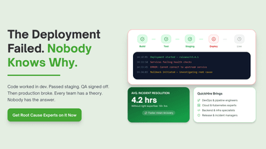 The Deployment Failed And Nobody Knows Why