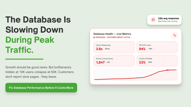 The Database Is Slowing Down During Peak Traffic