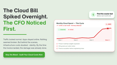 The Cloud Bill Spiked Overnight