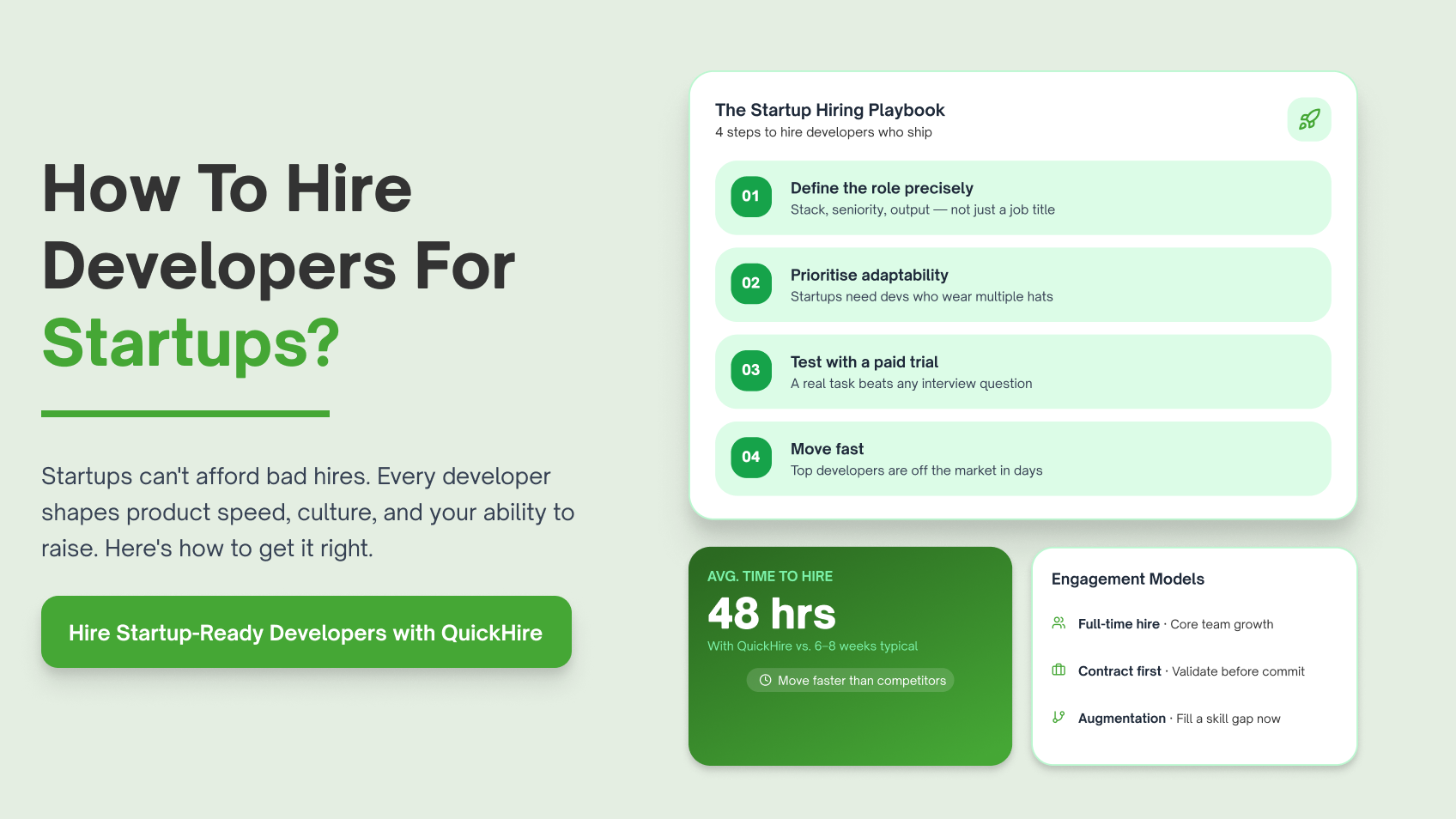 How to Hire Developers for Your Startup